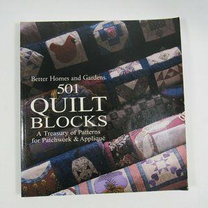 Better Homes & Gardens 501 Quilt Blocks Joan Lewis